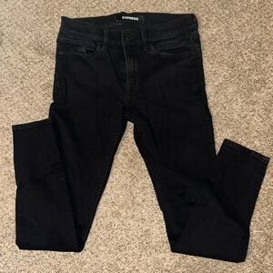 Express mid rise jean legging sz 4R